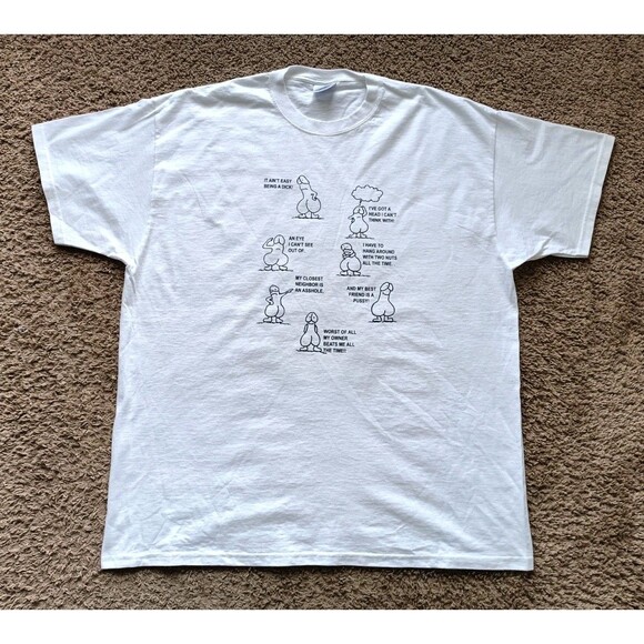 Port and Company Other - It Ain't Easy Being A Dick T-Shirt Funny Adult Humor Novelty 2XL